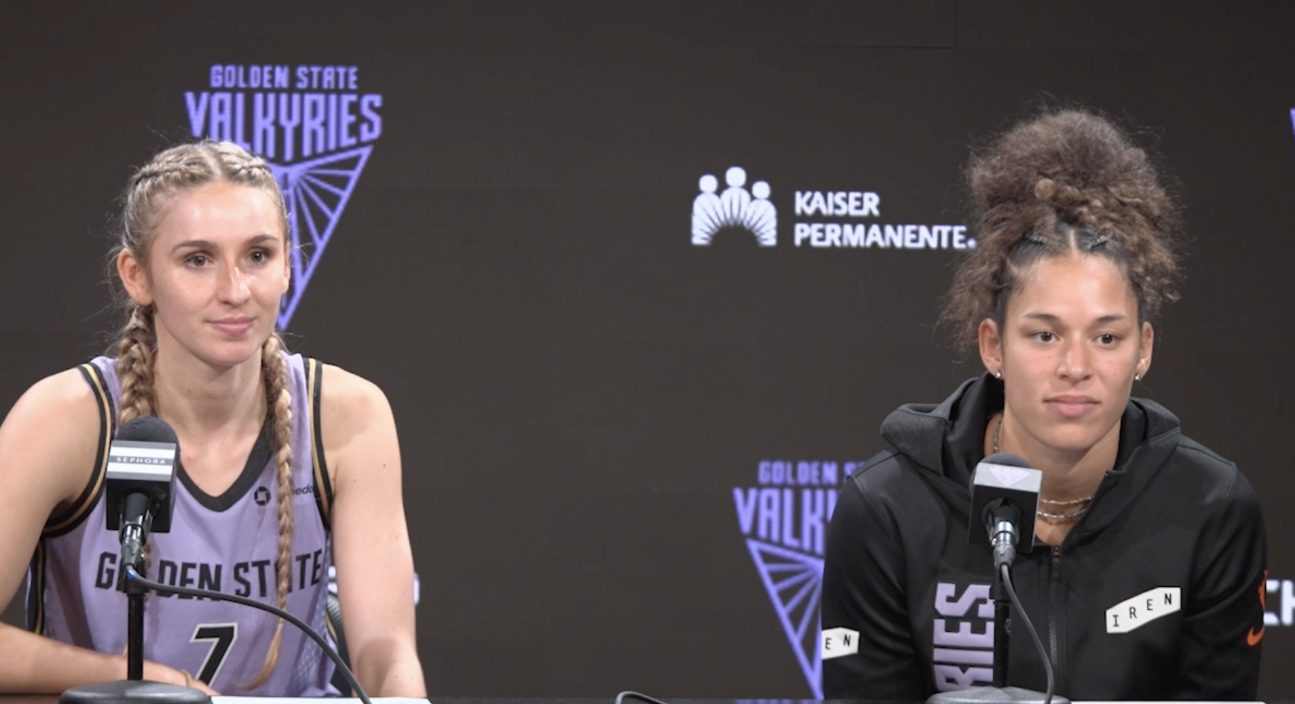 Veronica Burton and Miela Sowah Postgame Press Conference | 4/25/26